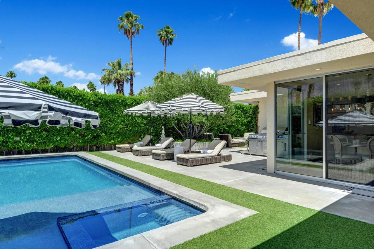 Canyon Palms Estate- Ultra-Luxe, Pool, Spa, Firepit, Outdoor Kitchen & More Palm Springs Exterior photo